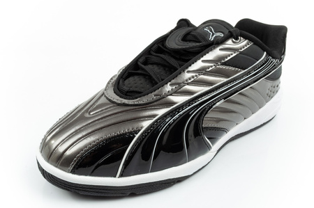 Puma V-S2 Goalgetter Kinder-Sneaker, Modisches Silber