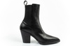 Karl Lagerfeld Cowboystiefel Damen Cowboystiefel Leder schwarz [KL31264 000]