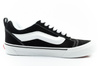 Vans Knu Skool Herren-Sneaker, Leder, Schwarz