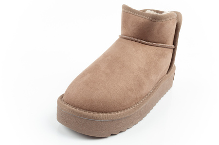 D. Franklin Damen-Winterstiefel, modische, pelzgefütterte, isolierte Stiefeletten in Braun