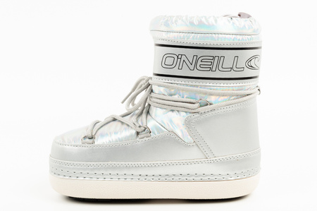 O'Neill Lisa High Silberne, gefütterte Winterstiefel für Mädchen