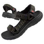 Lee Cooper Herrensandalen [LCW-24-34-2622M], schwarz.