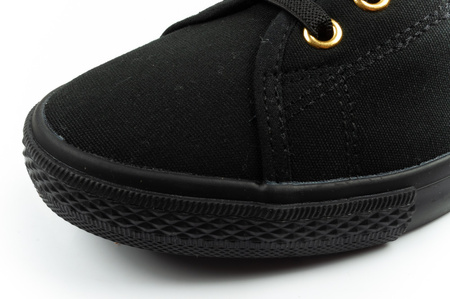 Lee Cooper Damen-Sneaker, Schwarze Slip-On-Ballerinas