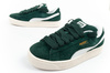 Puma Suede XL Hairy Sneaker, Leder, modisch, grün [397241 02]