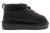 D.Franklin Damen Winterstiefel, modische, isolierte schwarze Stiefeletten
