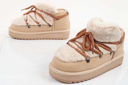 D.Franklin Damen-Winterschuhe [DFSH370011-BEIG], Beige.