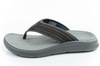 Skechers Sargo Herren-Flip-Flops [204383 CHAR], grau.
