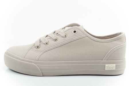 Lee Damen-Sportschuhe Ava Low Sneaker beige modisch bequem