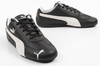 Puma Speedcat Herren-Sneaker aus schwarzem Leder
