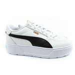 Puma Damen-Sportschuhe Karmen Rebelle Plateau, weißes Leder, modisch