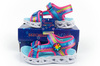 Skechers Kindersandalen [302675L/MLT] LED-Schuhe, mehrfarbig.