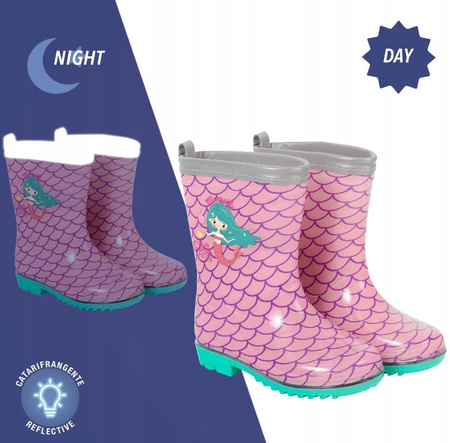 Perletti Meerjungfrauen-Regenstiefel für Mädchen