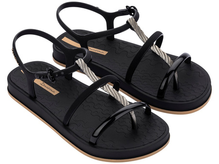 Ipanema Drip Intense Sandale FE Damensandalen, modisch, schwarz