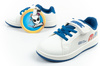 Leomil Kinder-Sneaker „Sonic“ mit Klettverschluss in Weiß