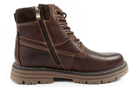 Lee Cooper Herrenstiefel, elegante Lederstiefeletten