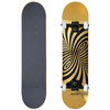 Rocket Twisted Foli Gold 7,5" Skateboard [RKT-COM-1555], mehrfarbig.