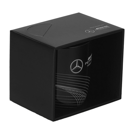 Mercedes F1 Fan-Tasse 350 ml AMG Schwarz Keramik Geschenk
