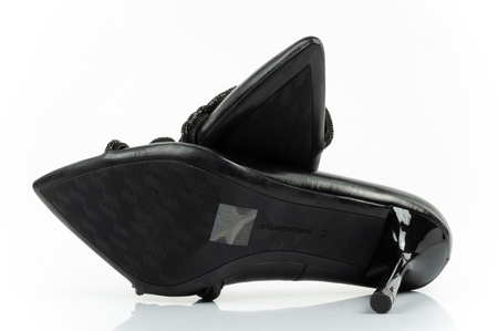 Karl Lagerfeld Sarabande Damenschuhe High Heels Naturleder schwarz [KL30919M 1M0]