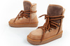 D.Franklin Damen-Winterschuhe [DFSH370013-SAND], braun.