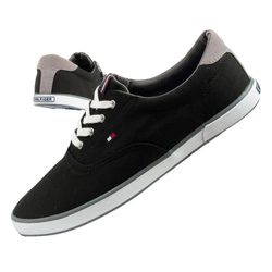 Tommy Hilfiger Herren Sportschuhe Sneakers modisch bequem schwarz [FM56820915]
