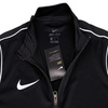 Nike Herren Sports Park Jacke mit Reißverschluss, Schwarz, fürs Training