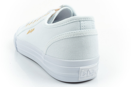 Lee Cooper Damen-Sneaker, modisches Weiß, bequem