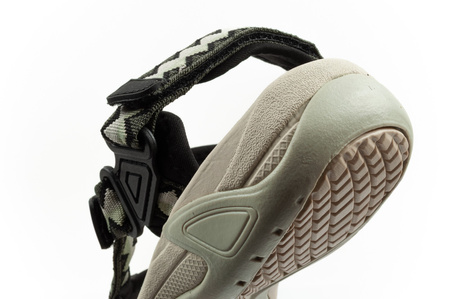 CMP Hamal Damen-Sandalen mit Klettverschluss, Trekkingsohle, Grün