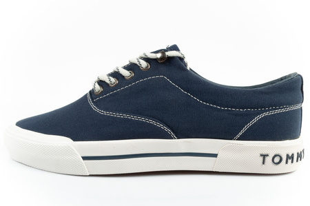 Tommy Hilfiger Herren Sportschuhe Sneakers modisch bequem marineblau [FM0FM00592]