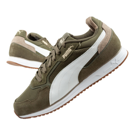 Puma Softride ST Miler Herren-Sneaker, modisch und bequem, Olivgrün