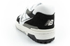New Balance 550 Kinder-Sportschuhe, Leder-Sneaker, modisch, Schwarz-Weiß