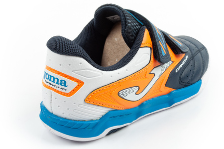 Joma Cancha JR 2633 Hallenfußballschuhe für Kinder mit Klettverschluss
