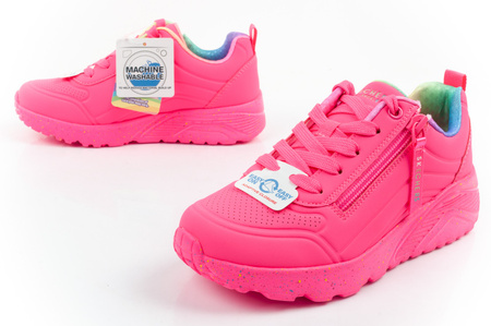 Skechers Uno Lite Kinder-Sneaker in Pink