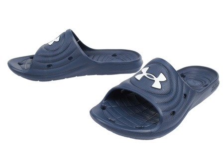 Under Armour Herren-Sport-Flip-Flops [3023758-401] Blau – Marineblau.