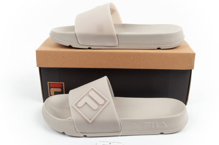 Fila Damen-Sport-Flip-Flops, Morro-Slipper, bequeme und modische beige Schuhe