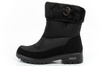 Progres Damen-Winterschuhe [PROGJ-21-13] isoliert, schwarz.