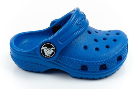 Die Crocs Clog t Blue Kinder-Clogs sind bequem und leicht.