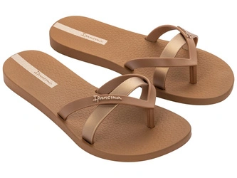 Ipanema Damen Flip-flops Kirei modisch bequem braun für den Strand