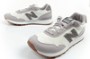New Balance 515 Damen-Sneaker, modisch, atmungsaktiv, Grau-Leopard