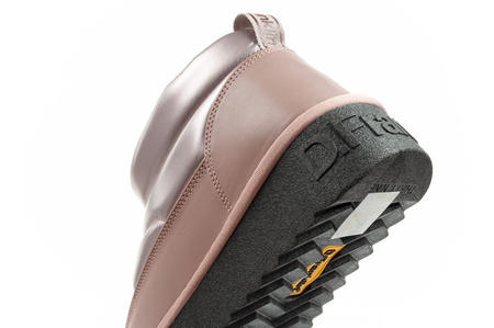 D. Franklin Damen Winterstiefel, modische, isolierte Stiefeletten, Roségold