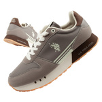 U.S. Polo Assn Sportschuhe Herren Sneakers modisch bequem Braun