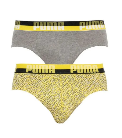 Majtki męskie slipy Puma [501005001 020] 2PAK