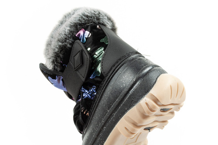 Lee Cooper Winterstiefel für Mädchen, Schwarz