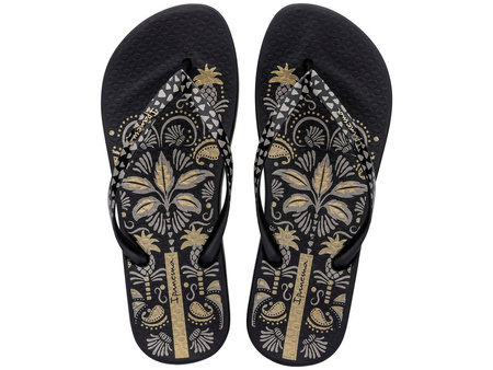 Damenschuhe Flip-Flops Ipanema Anat Nature VII [83650 BD575], schwarz.