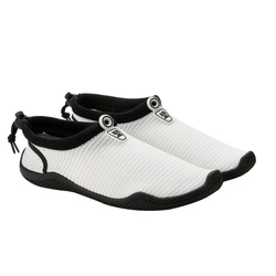 ProWater Damen-Wasserschuhe, schnelltrocknend, rutschfest, Weiß