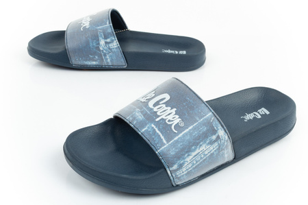 Lee Cooper Herren Sport-Slipper [LCW-25-42-3544M], blau.