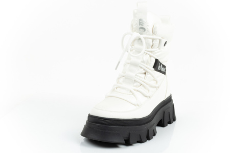 Lee Cooper Damen-Schneestiefel [LCJ-24-47-3142L], weiß.
