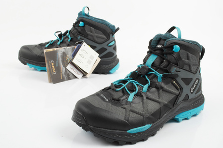 Aku Rocket Gore-Tex Damen-Wanderschuhe, Grau, Blau