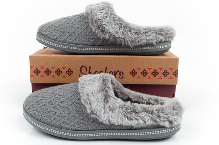 Skechers Damen-Hausschuhe [167225/GRY] isoliert, grau.