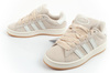 Adidas Campus 00s Damen-Sneaker aus beigefarbenem Leder
