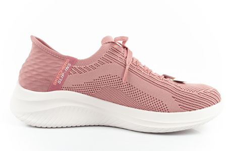 Skechers Ultra Flex Damen Sport-Schuhe Sneakers SLIP-INS bequem Rosa